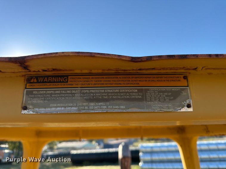 image for item FG0839 1992 Caterpillar 935C loader