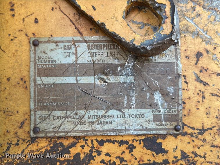 image for item FG0839 1992 Caterpillar 935C loader