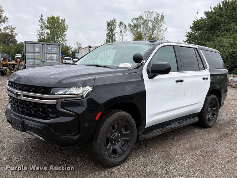 image for item FH6361 2021 Chevrolet Tahoe Police SUV