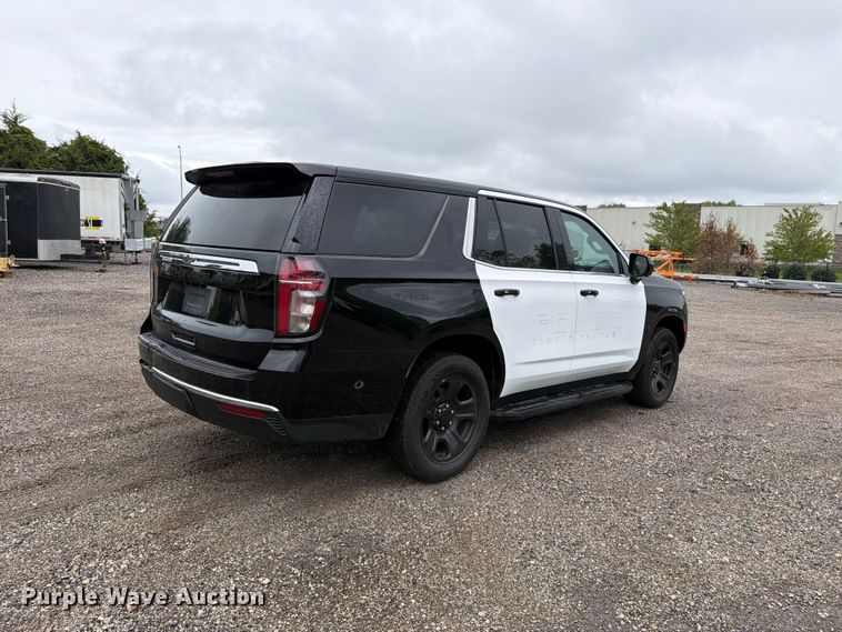 image for item FH6361 2021 Chevrolet Tahoe Police SUV