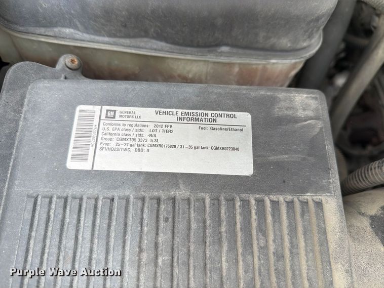 image for item FH6363 2012 GMC Sierra 1500 Ext. Cab pickup truck
