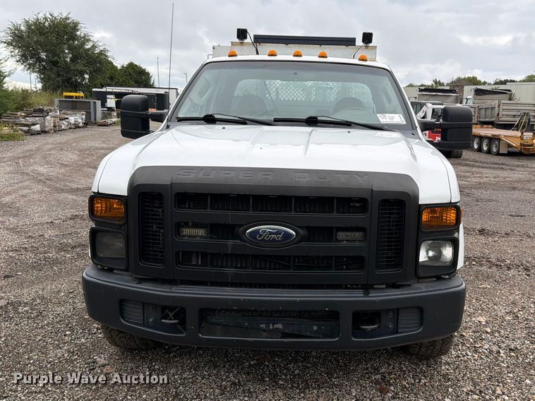 image for item FH6364 2010 Ford F350 Super Duty XL Ext. Cab utility bed pickup truck