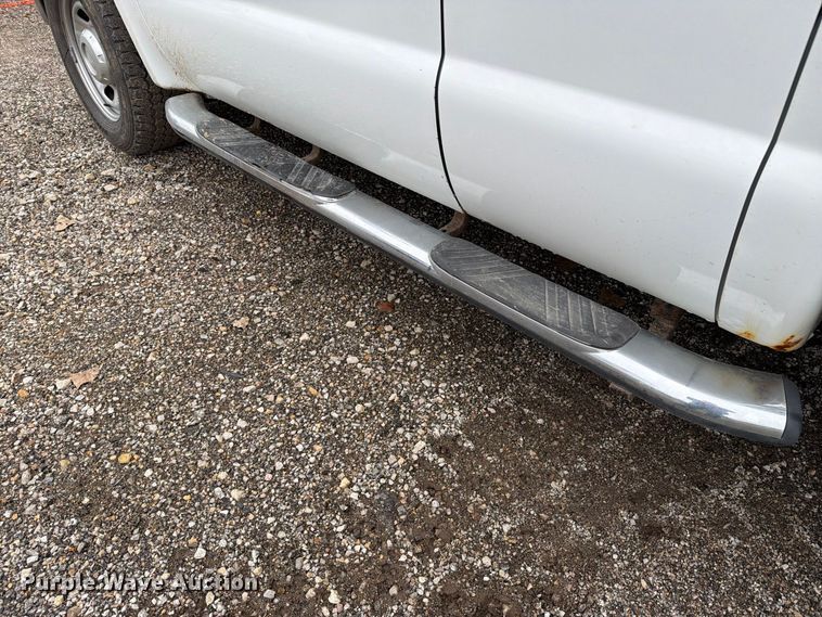 image for item FH6364 2010 Ford F350 Super Duty XL Ext. Cab utility bed pickup truck