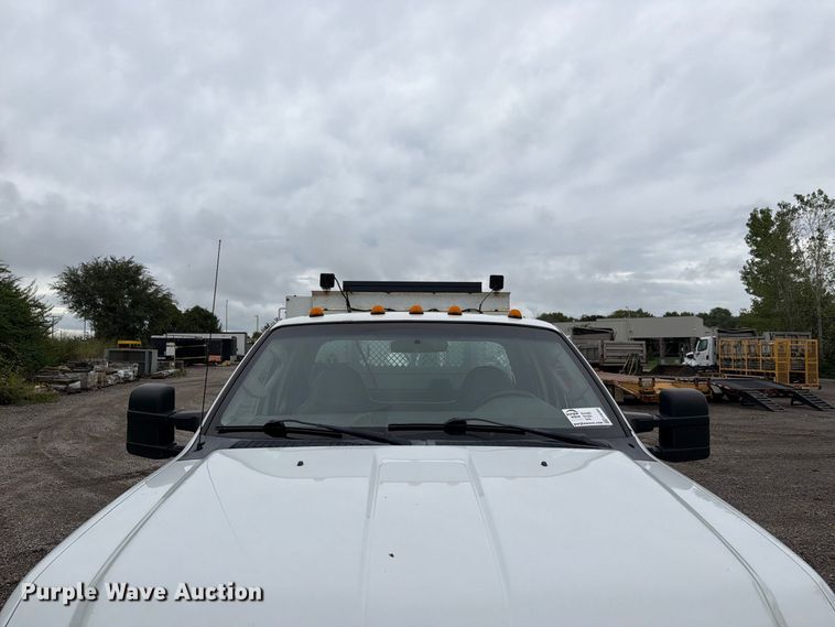 image for item FH6364 2010 Ford F350 Super Duty XL Ext. Cab utility bed pickup truck