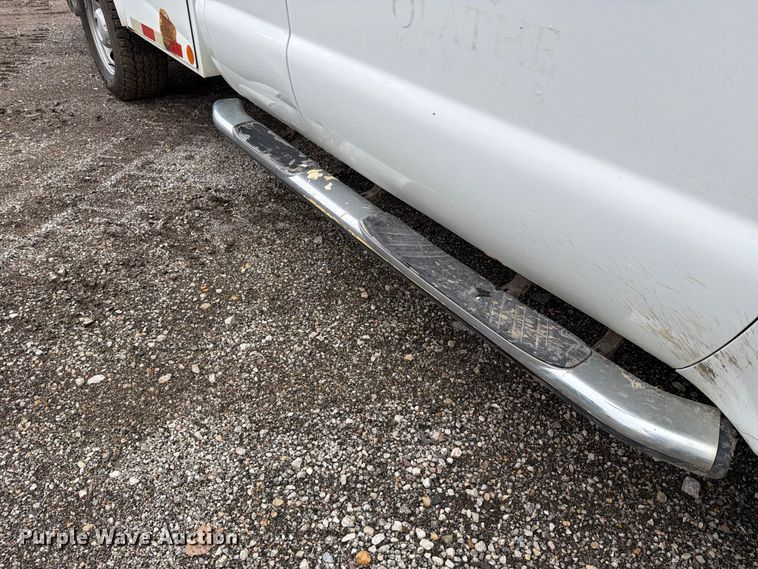 image for item FH6364 2010 Ford F350 Super Duty XL Ext. Cab utility bed pickup truck