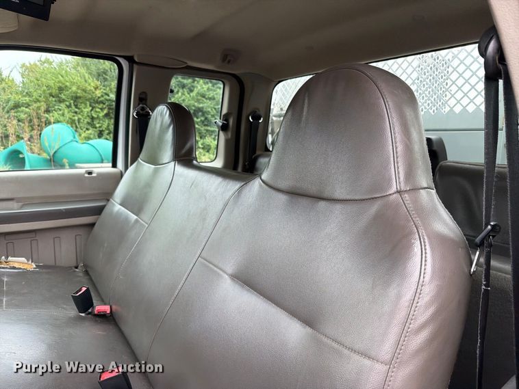 image for item FH6364 2010 Ford F350 Super Duty XL Ext. Cab utility bed pickup truck