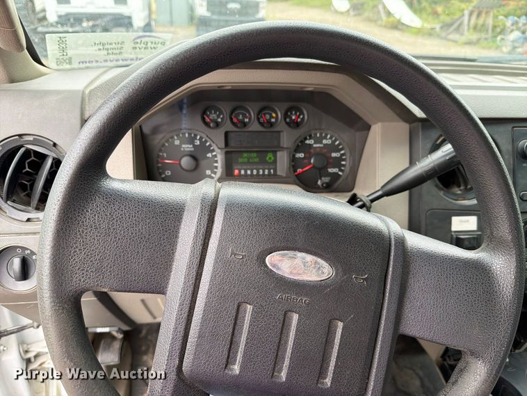 image for item FH6364 2010 Ford F350 Super Duty XL Ext. Cab utility bed pickup truck
