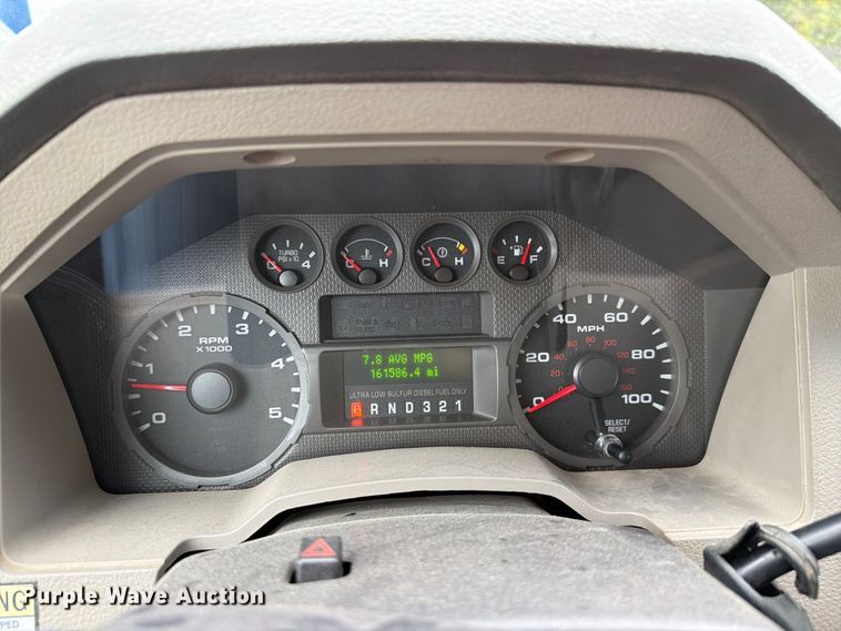image for item FH6364 2010 Ford F350 Super Duty XL Ext. Cab utility bed pickup truck