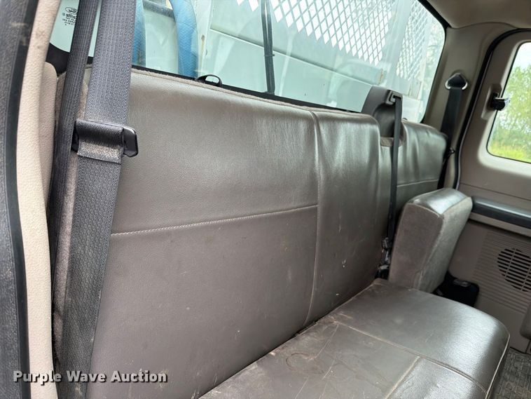 image for item FH6364 2010 Ford F350 Super Duty XL Ext. Cab utility bed pickup truck