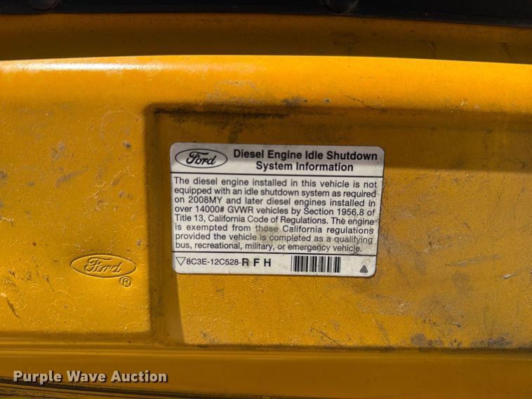 image for item FH6485 2011 Ford E450 school bus