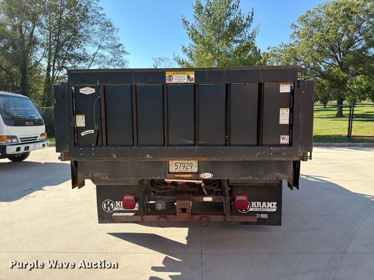 image for item FH6488 2001 Ford F450 Super Duty dump flatbed truck