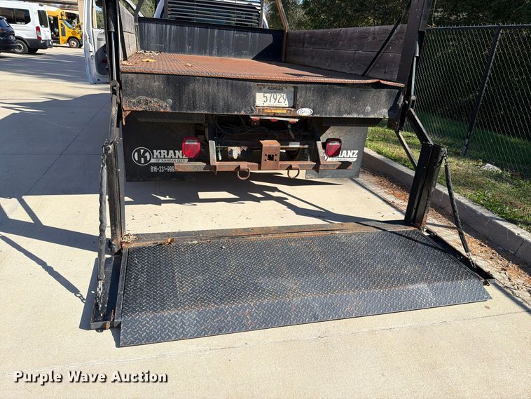 image for item FH6488 2001 Ford F450 Super Duty dump flatbed truck