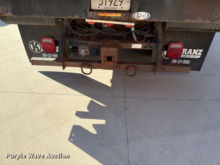 image for item FH6488 2001 Ford F450 Super Duty dump flatbed truck