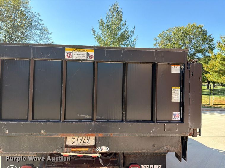 image for item FH6488 2001 Ford F450 Super Duty dump flatbed truck