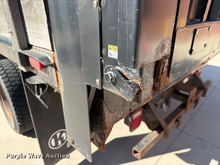 image for item FH6488 2001 Ford F450 Super Duty dump flatbed truck