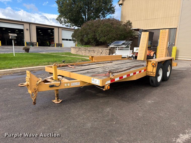image for item FJ2059 2004 Belshe Industries equipment trailer