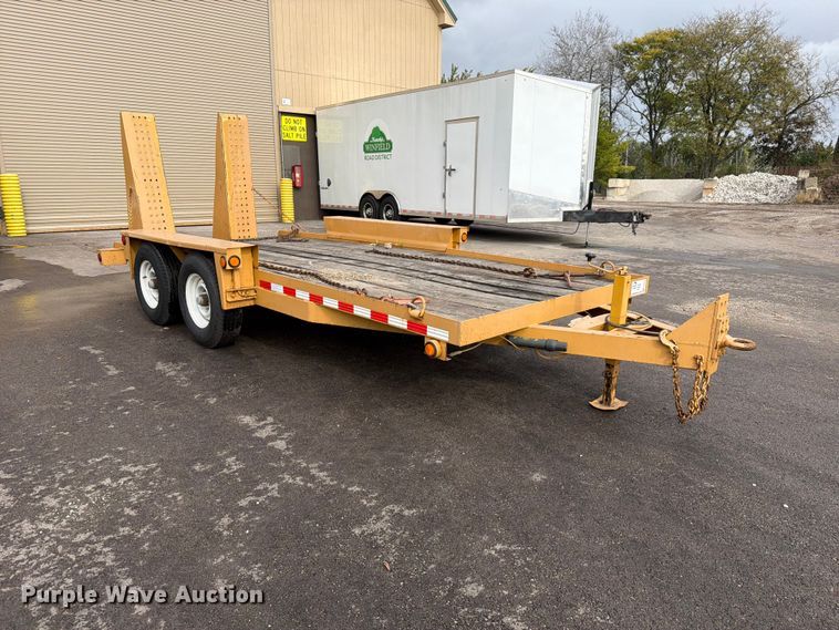 image for item FJ2059 2004 Belshe Industries equipment trailer