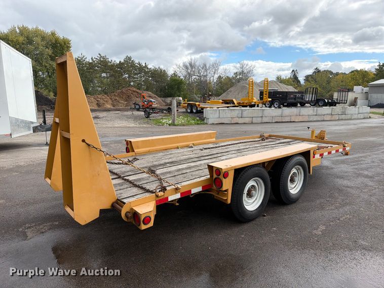 image for item FJ2059 2004 Belshe Industries equipment trailer