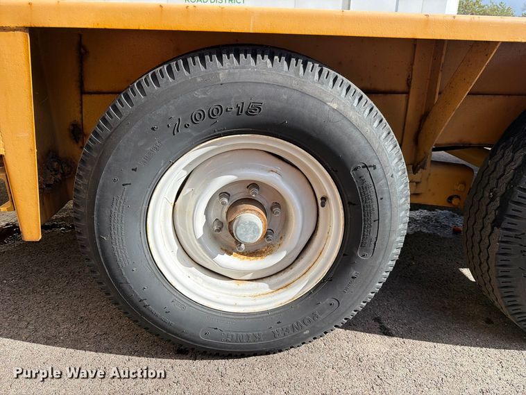 image for item FJ2059 2004 Belshe Industries equipment trailer