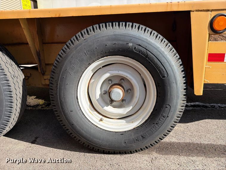 image for item FJ2059 2004 Belshe Industries equipment trailer