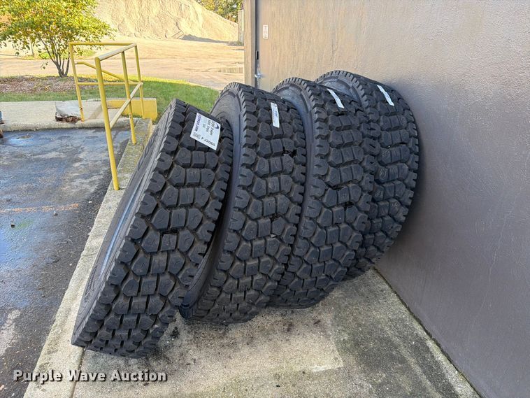 image for item FJ2065 (4) Cooper Severe Series 11R22.5 tires