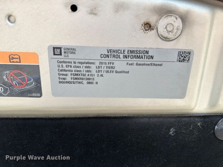 image for item FK2185 2015 Chevrolet Equinox SUV