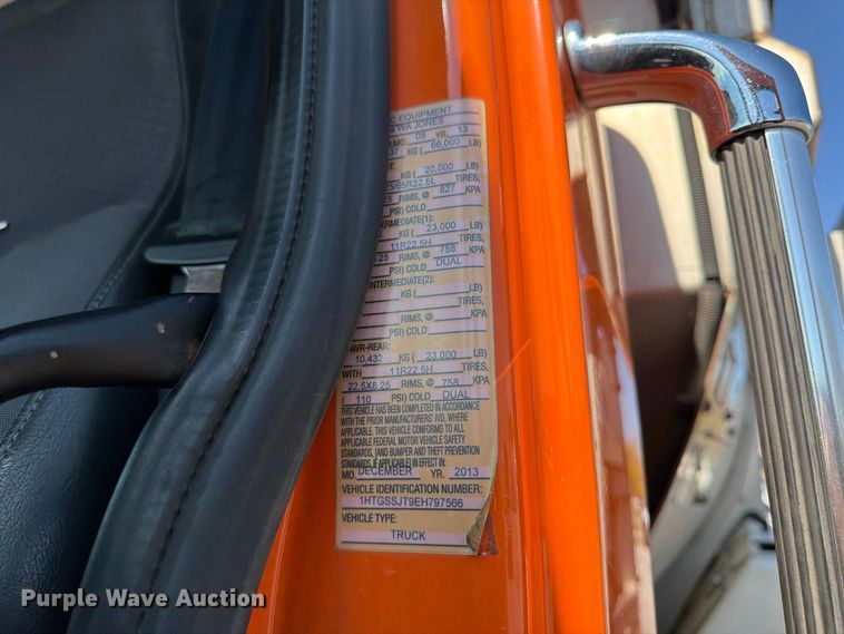 image for item FK2188 2014 International 7600 SBA dump truck