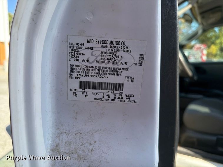 image for item FK2189 2006 Ford Escape SUV