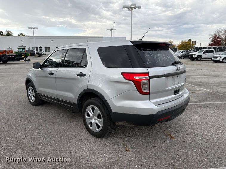 image for item FK2202 2013 Ford Explorer Police Interceptor SUV