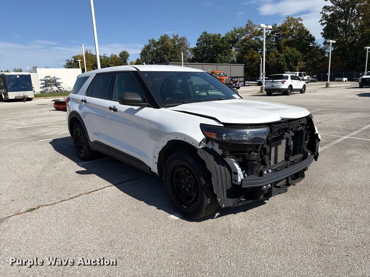 image for item FK2203 2023 Ford Explorer Police Interceptor SUV