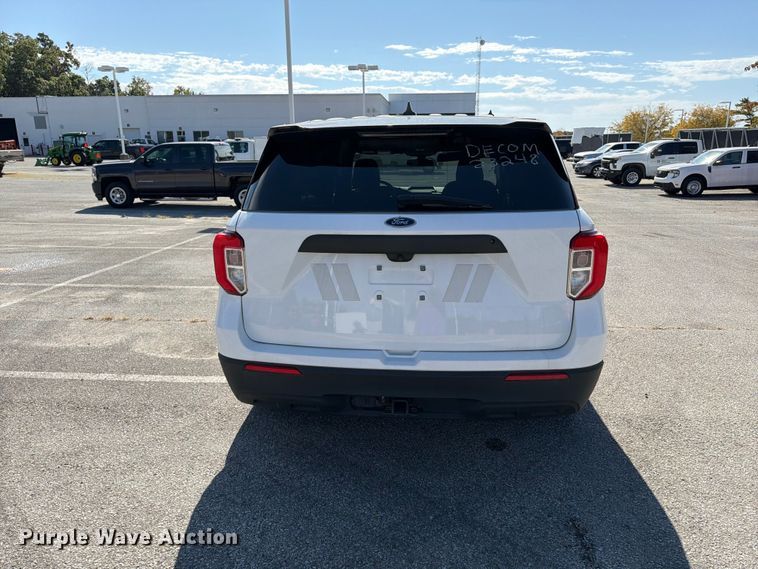 image for item FK2203 2023 Ford Explorer Police Interceptor SUV