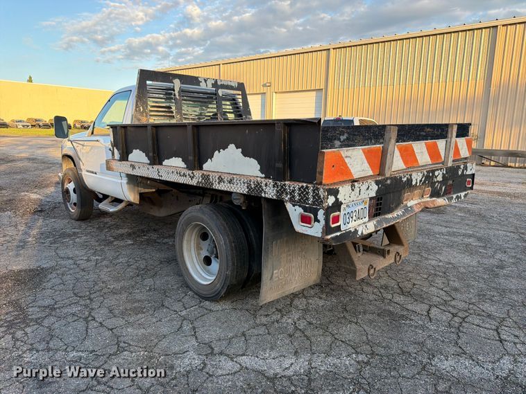 image for item FK3870 2000 Chevrolet 3500HD dump flatbed pickup truck