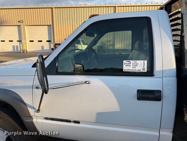 image for item FK3870 2000 Chevrolet 3500HD dump flatbed pickup truck