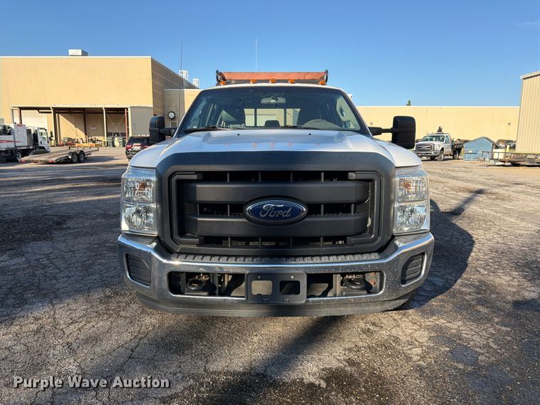 image for item FK3873 2012 Ford F350  Super Duty XL Ext. Cab utility bed pickup truck