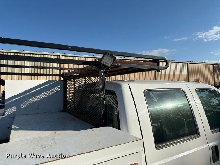 image for item FK3873 2012 Ford F350  Super Duty XL Ext. Cab utility bed pickup truck