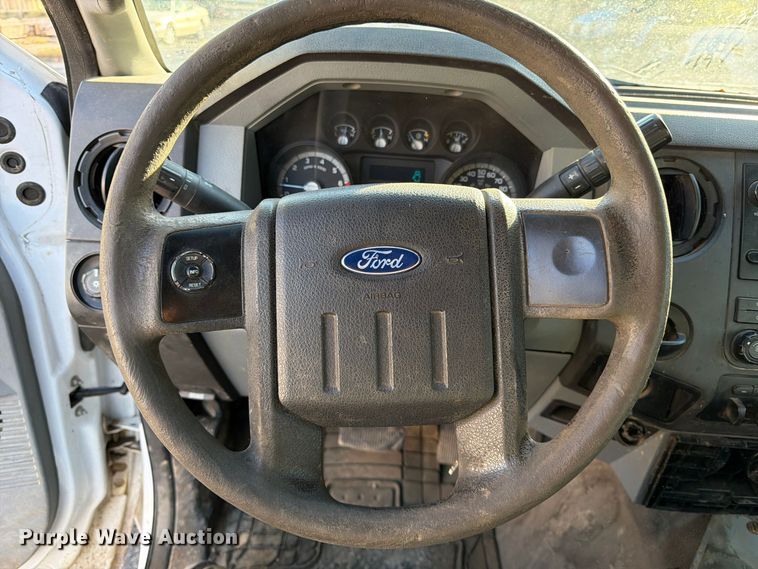 image for item FK3873 2012 Ford F350  Super Duty XL Ext. Cab utility bed pickup truck