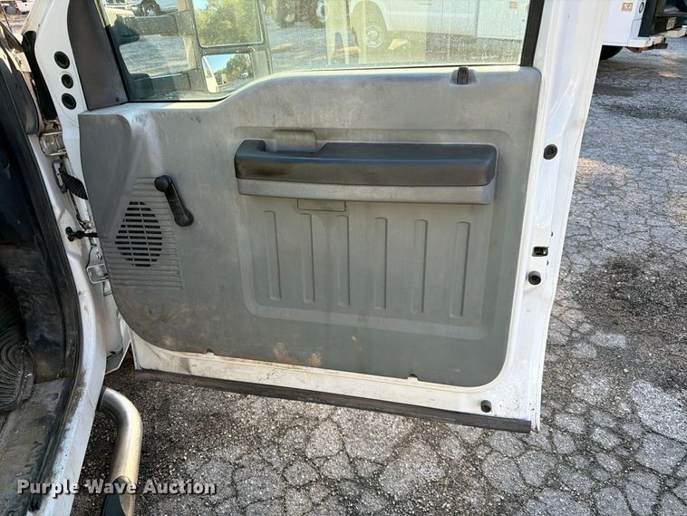 image for item FK3873 2012 Ford F350  Super Duty XL Ext. Cab utility bed pickup truck