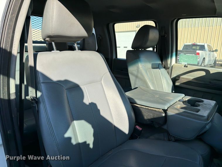 image for item FK3873 2012 Ford F350  Super Duty XL Ext. Cab utility bed pickup truck