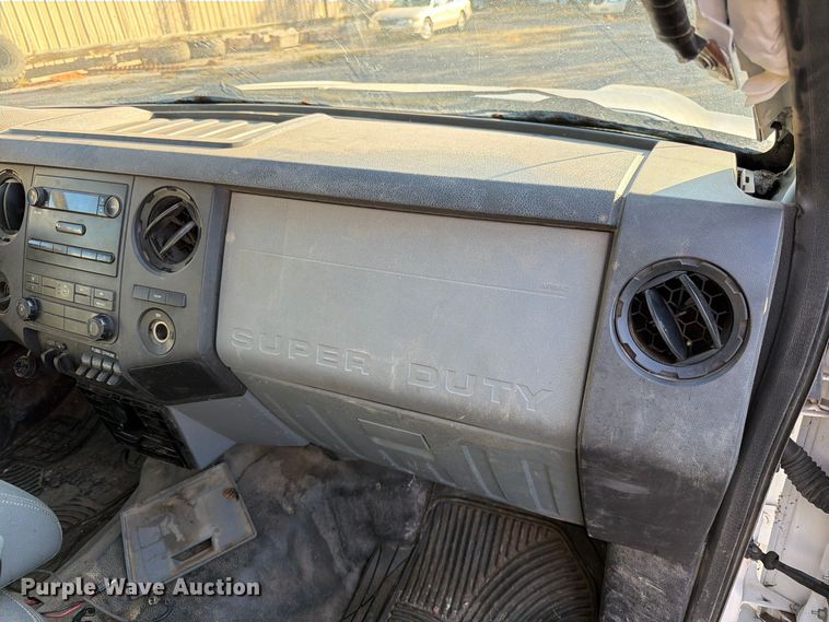 image for item FK3873 2012 Ford F350  Super Duty XL Ext. Cab utility bed pickup truck