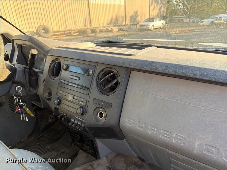 image for item FK3873 2012 Ford F350  Super Duty XL Ext. Cab utility bed pickup truck