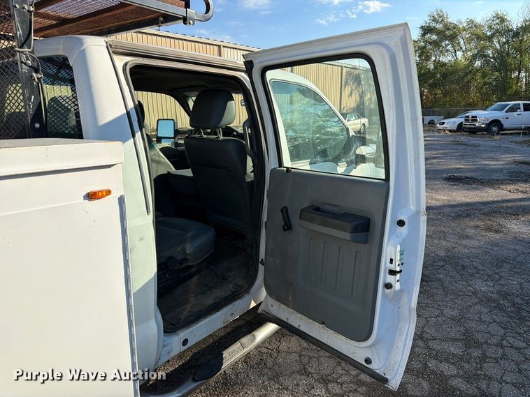 image for item FK3873 2012 Ford F350  Super Duty XL Ext. Cab utility bed pickup truck