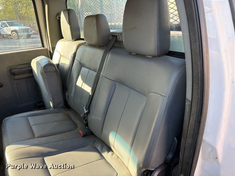 image for item FK3873 2012 Ford F350  Super Duty XL Ext. Cab utility bed pickup truck