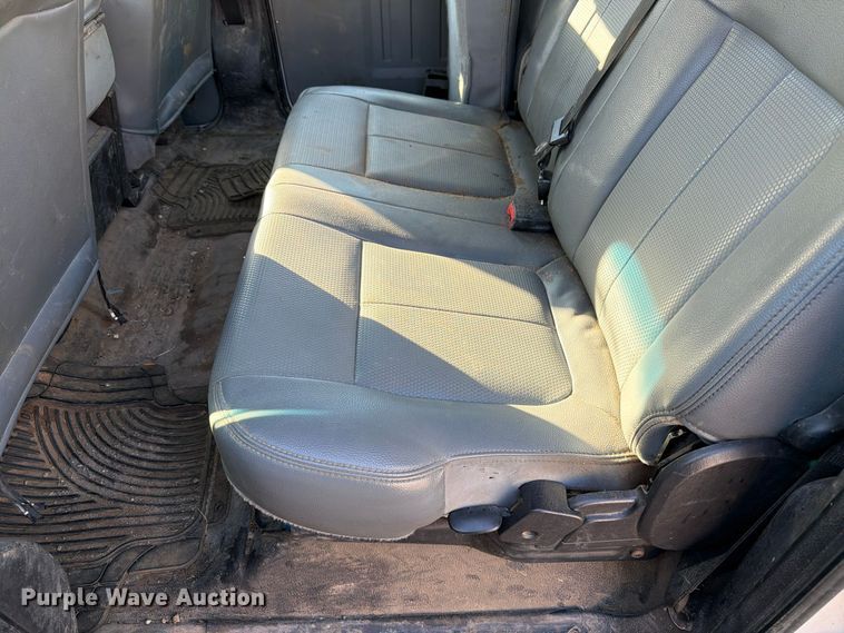 image for item FK3873 2012 Ford F350  Super Duty XL Ext. Cab utility bed pickup truck