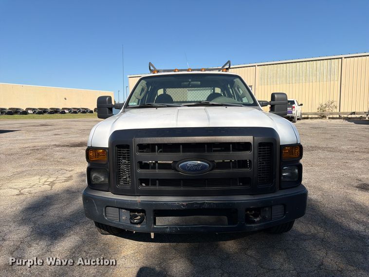image for item FK3874 2008 Ford F350 Super Duty XL Ext. Cab utility bed pickup truck