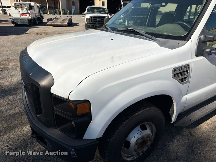 image for item FK3874 2008 Ford F350 Super Duty XL Ext. Cab utility bed pickup truck