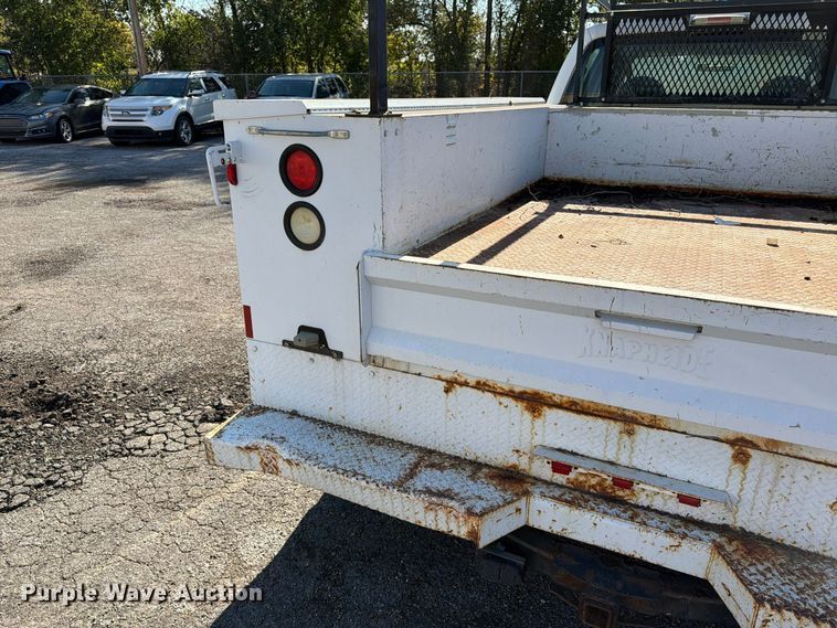 image for item FK3874 2008 Ford F350 Super Duty XL Ext. Cab utility bed pickup truck