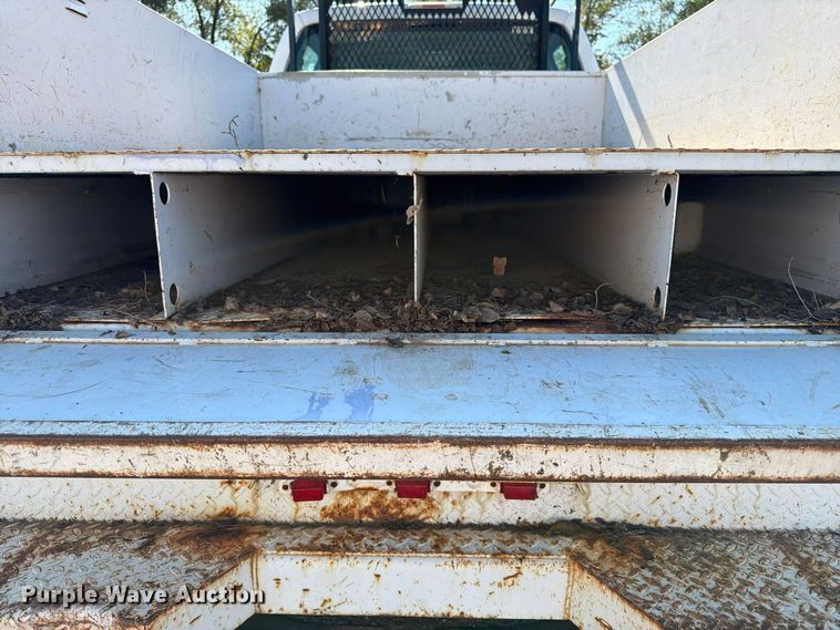image for item FK3874 2008 Ford F350 Super Duty XL Ext. Cab utility bed pickup truck
