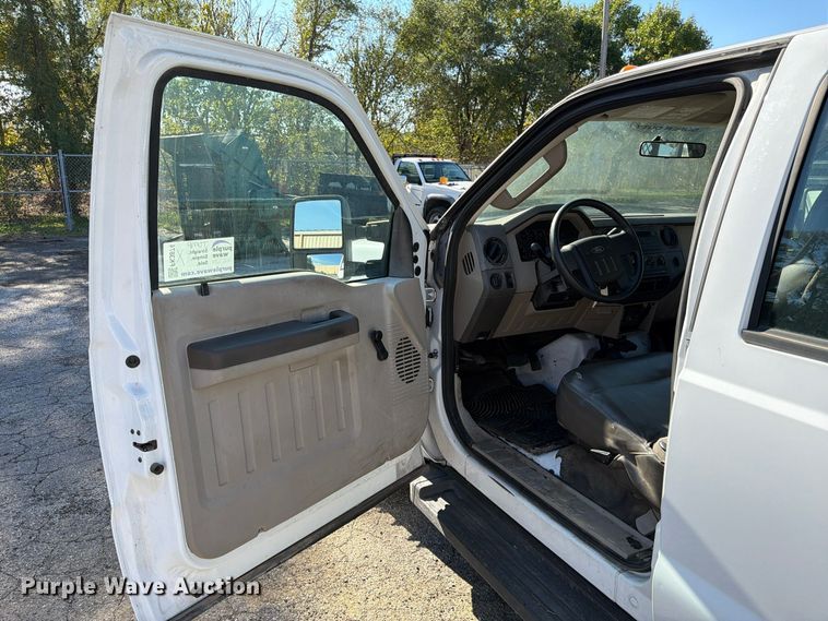 image for item FK3874 2008 Ford F350 Super Duty XL Ext. Cab utility bed pickup truck