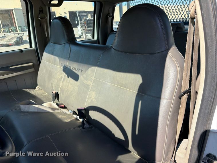 image for item FK3874 2008 Ford F350 Super Duty XL Ext. Cab utility bed pickup truck