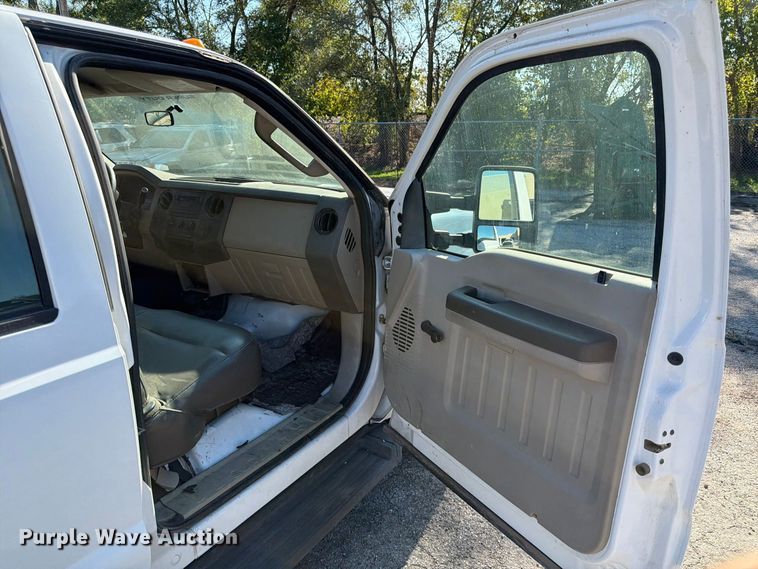 image for item FK3874 2008 Ford F350 Super Duty XL Ext. Cab utility bed pickup truck
